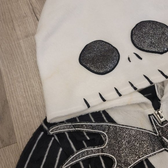 Disney nightmare before christmas Jack Skellington Onesie Adult XS halloween - Picture 4 of 6